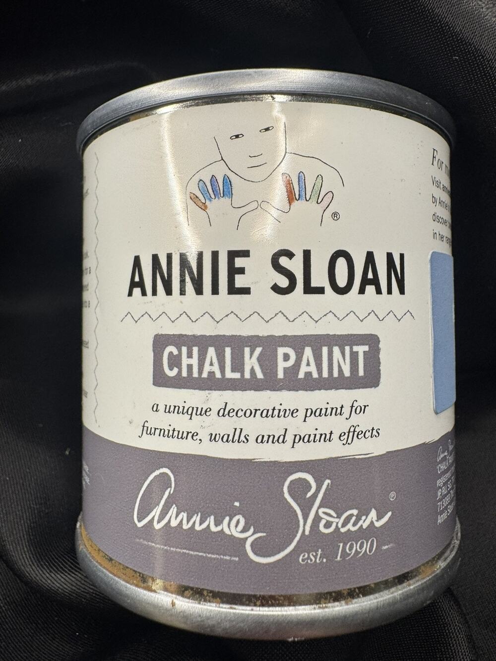 New Annie Sloan Greek Blue Chalk Paint 4.06 fl.oz